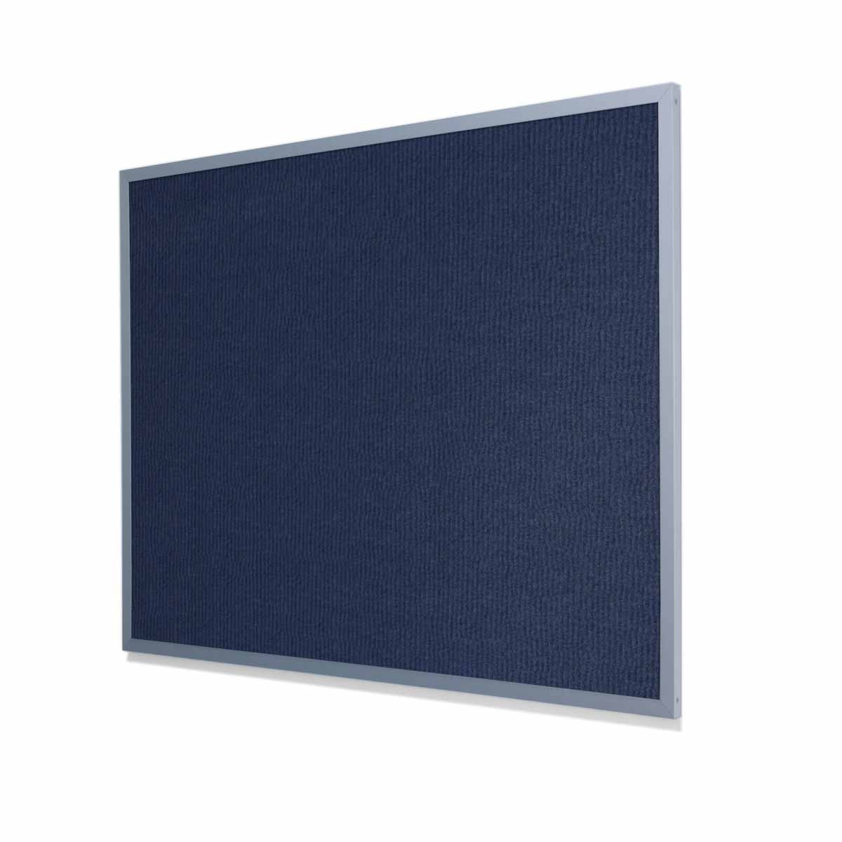 Nebula Ribbed VELCRO® Compatible Cork Board with Heavy Aluminum Frame